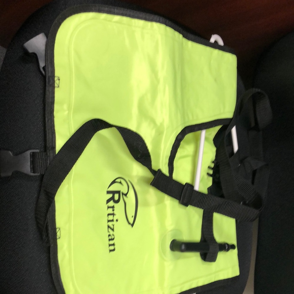 Rrtizan Child Inflatable Life Jacket Snorkel Vest